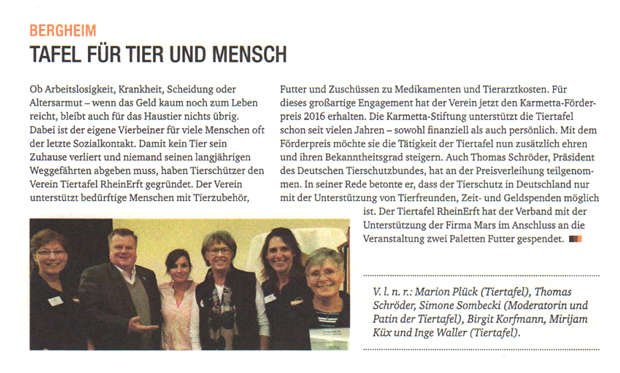 Du und das Tier Artikel